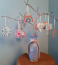Cornflower Wooden Decoration - Image 3