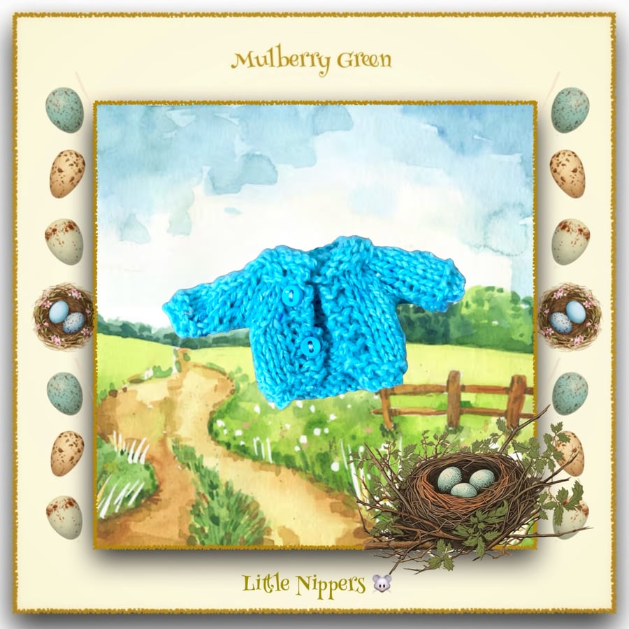 Little Nippers’ Turquoise Cardigan 