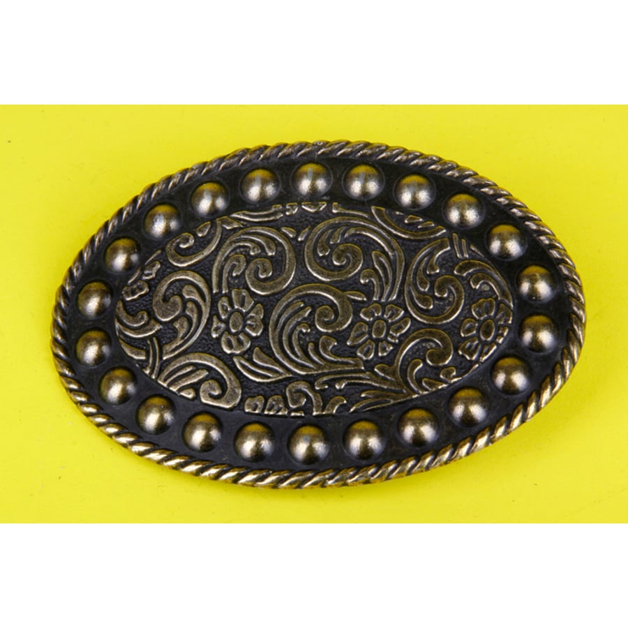 4- OVAL ARCHED BELT BUCKLE