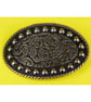 4- OVAL ARCHED BELT BUCKLE - Image 1
