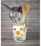 Emma Bridgewater Inspired Hand Painted and Decoupaged Dandelion Storage Jar