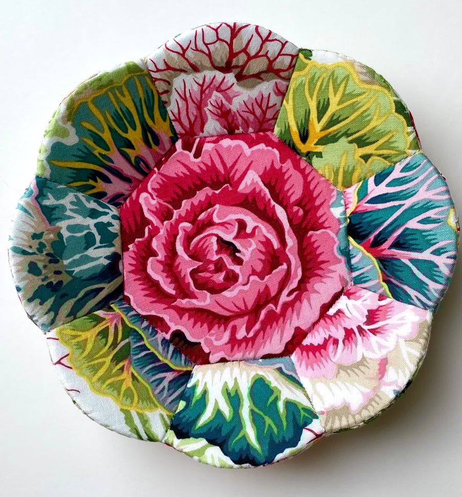 Phillip Jacobs Brassica Fabric Trinket Dish in Pastel