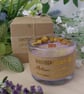 Lavender Chamomile and Vanilla Soy Wax Candle Eco Friendly Gift