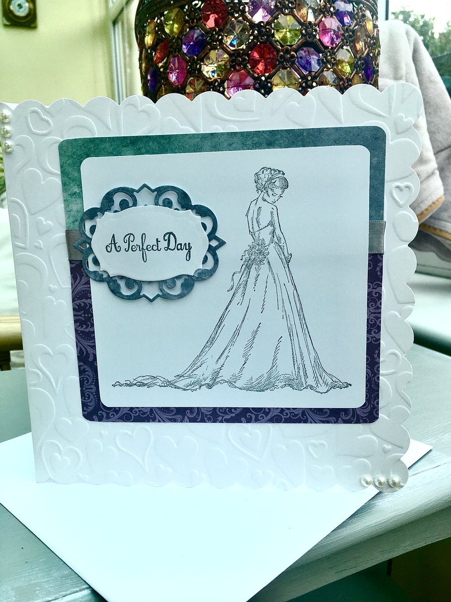 Anticipating the moment Wedding Card