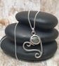 Sterling Silver 925 Unique Heart Pendant With Labradorite - Image 5