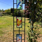 glass mosaic feature