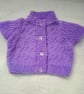 Patterned Cardigan and Hat for a Baby Girl, Baby Clothes, Baby Shower Gift - Image 6