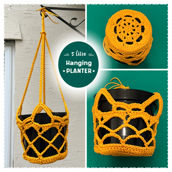 Crocheted Plant Hanger