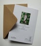 Song Thrush Embroidered Portrait Greetings Card - Image 2