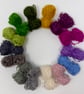 Small Dartmoor Mohair Boucle Loop Wool Yarn Selection Pack Wet Felting - Image 3