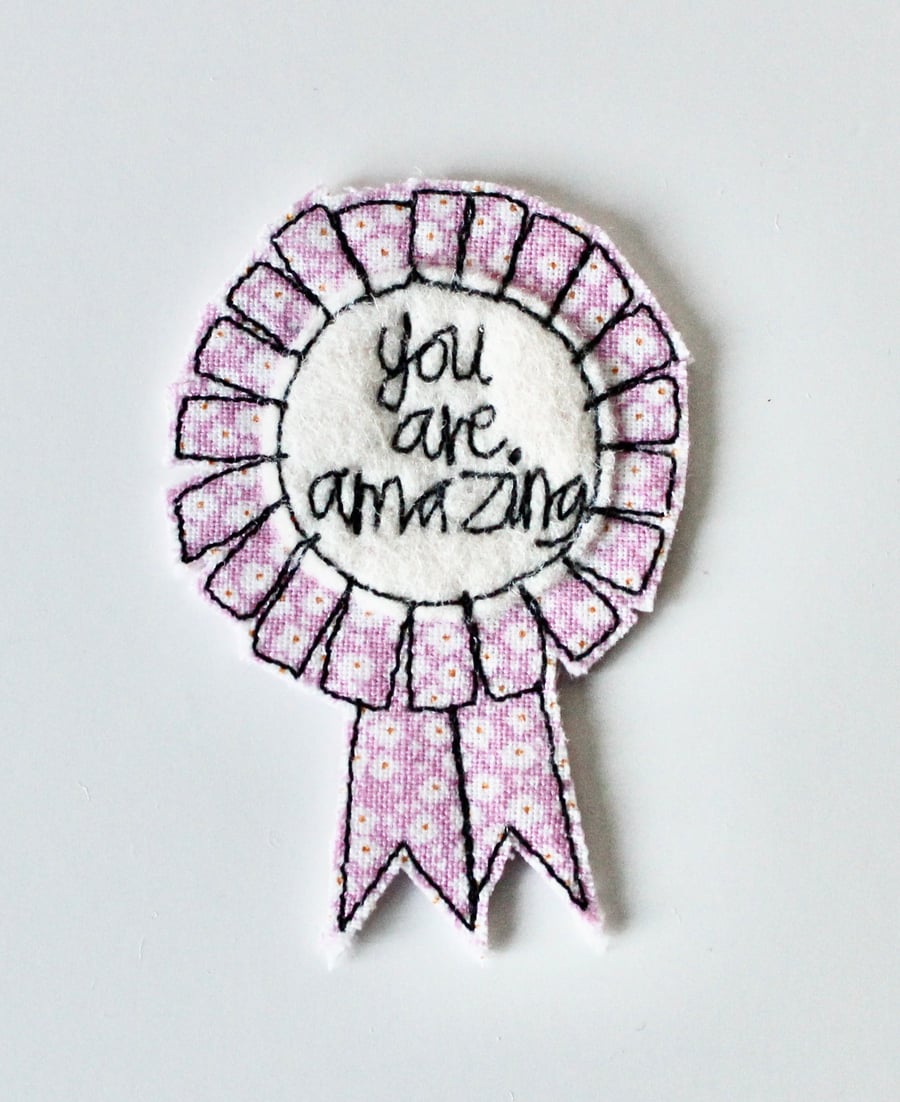 'You are amazing' Handmade Magnet