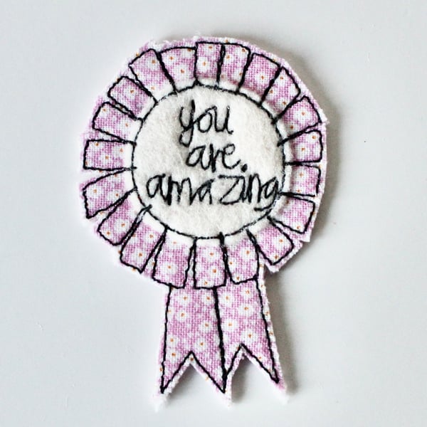 'You are amazing' Handmade Magnet