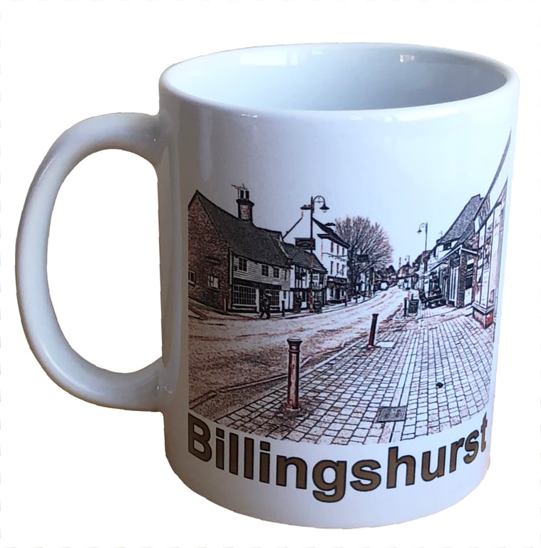 Billingshurst, Sussex - 11oz Ceramic Mug 
