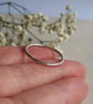 Sparkle Texture Sterling Silver Stacking Ring - Recycled Silver - Image 2