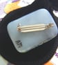 Handmade Fused Glass 'Autumn Tree' Brooch - Image 5