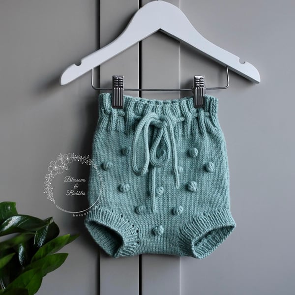 Hand Knitted Baby Bloomers