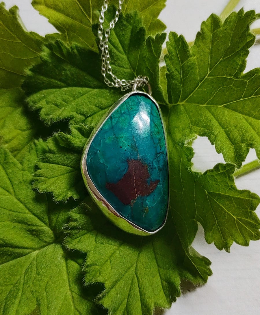 Chrysocolla Pendant