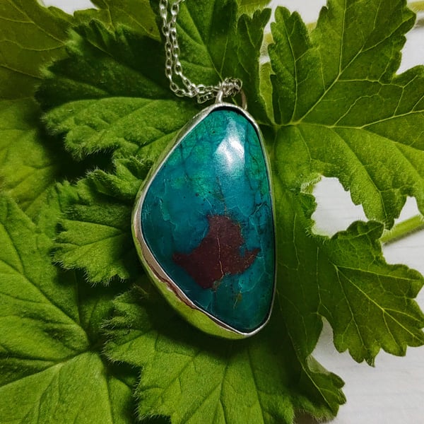 Chrysocolla Pendant