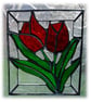 Tulip Stained Glass Picture Flower Suncatcher Spring - Image 3