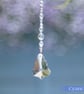 Suncatcher handmade clear hanging decoration with baroque prism - Image 1