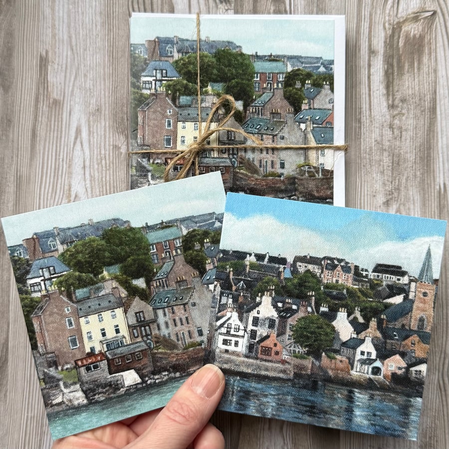 6 Mini Cards, Notecard set