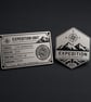 Expedition Badge Set – Personalised Aluminium Campervan Plaques