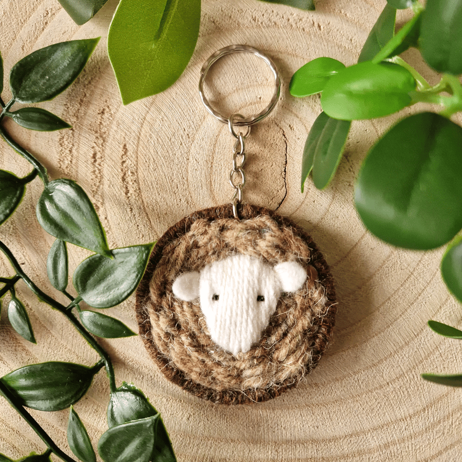 Herdwick Sheep Keyring - Cute Stocking Filler Gift Idea