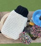 Hand knitted merino wool hot water bottle  - Image 1