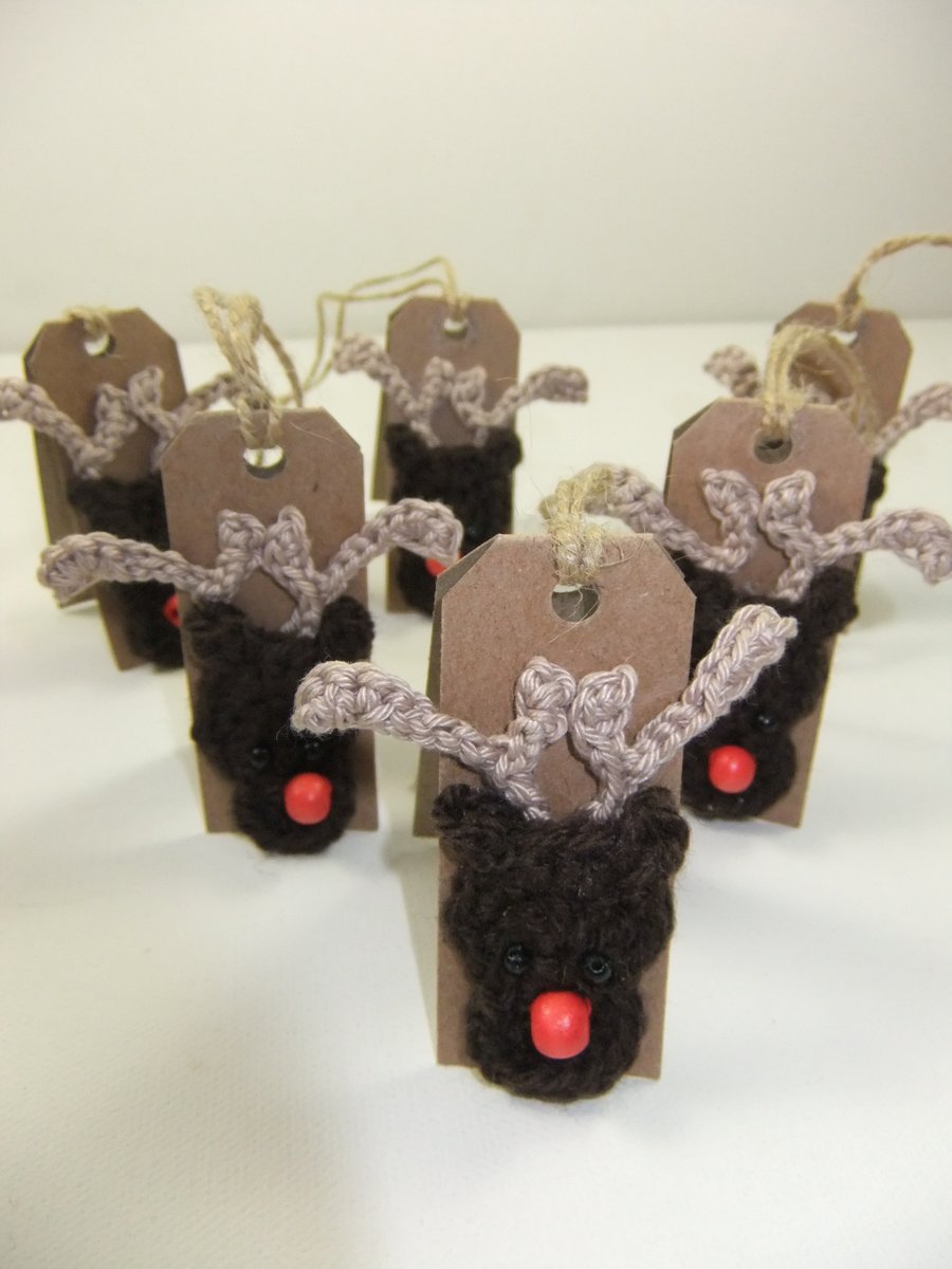 reserved for Diane Reindeer Tags