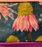 Echinacea - Medium zipped water-resistant pouch for toiletries, make-up etc... - Image 2