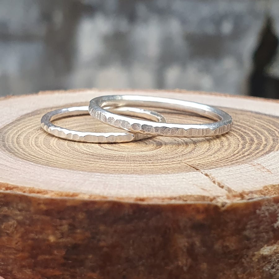 Ridged Stacking ring