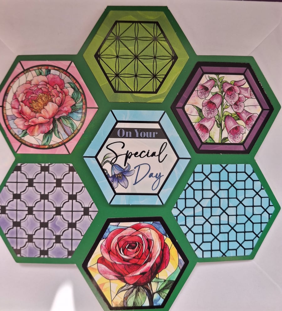 A Pack of 10 Handmade All Occasion Cards 