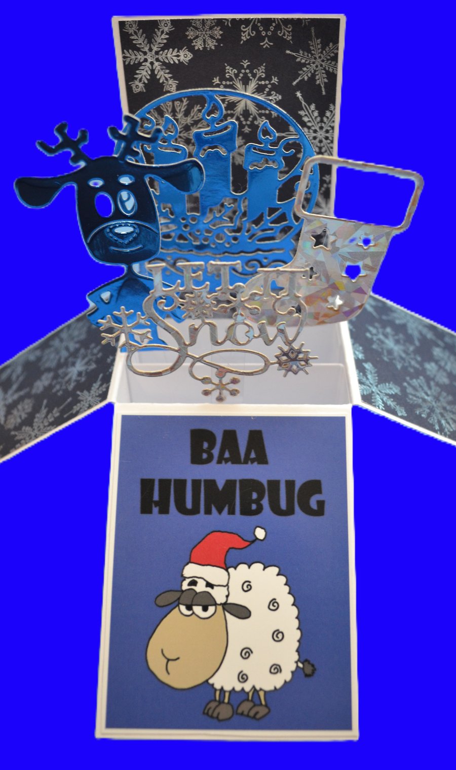 Baa Humbug Christmas Card