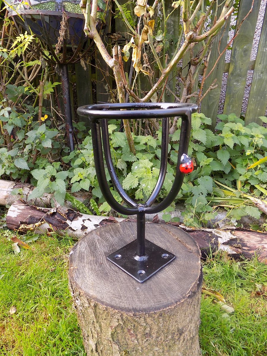PLANT POT HOLDER...........................Wrought iron (Forged Steel) Hand Made