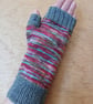 Gloves - hand knitted - fingerless - Image 5