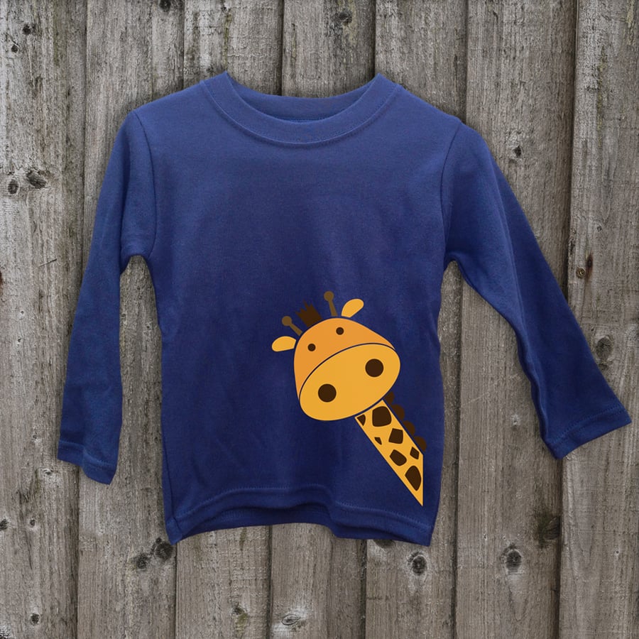 GIRAFFE Long sleeve T shirt 