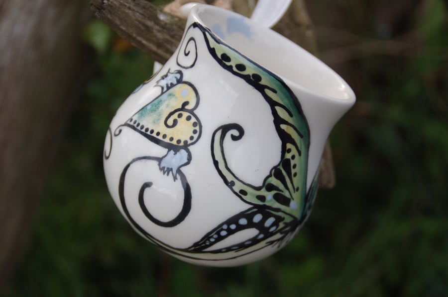 butterfly mug