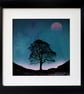 Dusk At Sycamore Gap Fine Art Print