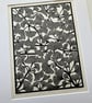Linocut Print - Ginkgo - Nature Print - Limited Edition  - Image 4