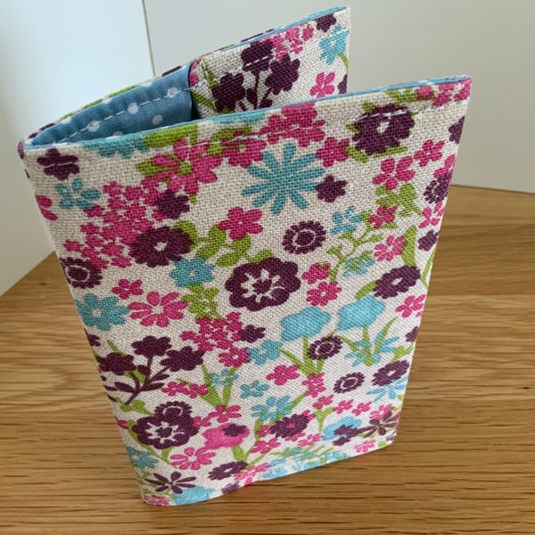 Fabric Passport Cover, Passport Sleeve, Travel Wallet, Passport Holder