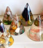 Beach cones, using beach treasures from Shetland. - Image 3