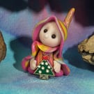 Tiny Gnome 'Lena' with tree Ann Galvin