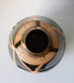 Ceramic Geometric Line Bottle and Lid - Handmade - Image 4