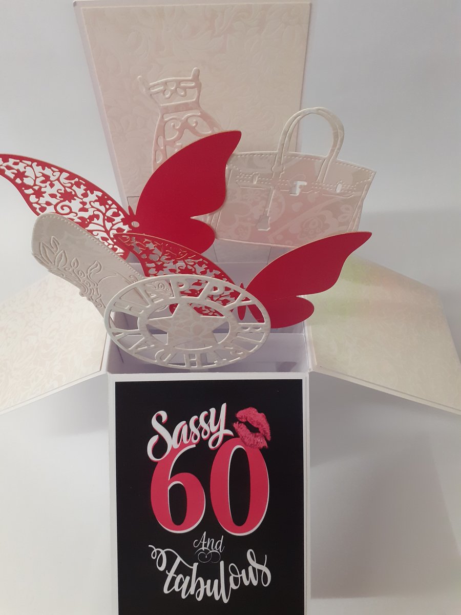 Ladies 60th Birthday Card