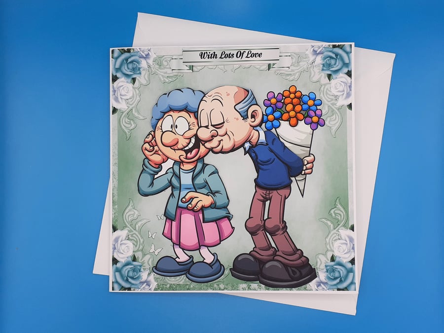 Anniversary Card, Parents, Wife, Husband