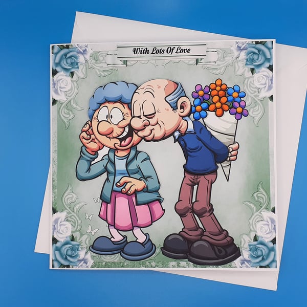 Anniversary Card, Parents, Wife, Husband