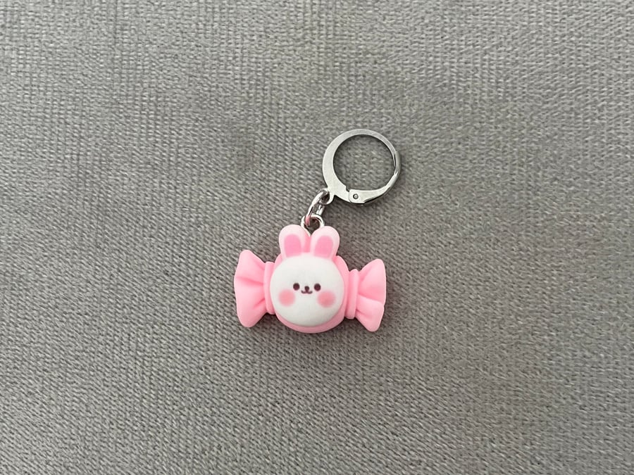 Sweet Rabbit Bakery Stitch Marker Progress Keepers for Knitting Crochet