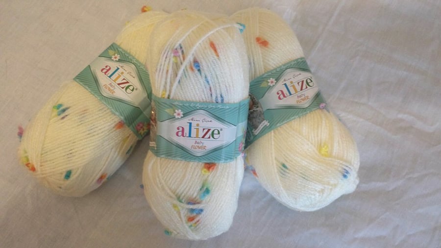 Alize baby flower dk