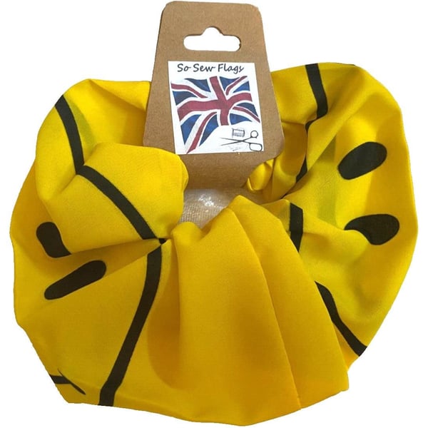 Face Emoji Icon Flag Hair Scrunchie Scrunchies Accessory Band Elastic