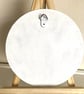 Cove 2. Hand painted wooden round wall hanging 6" - Image 5